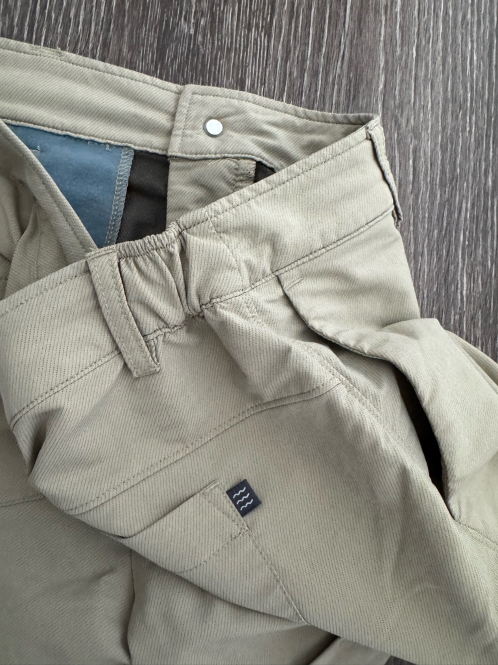 Free Fly Bamboo Khaki Roll Cuff Shorts - Picture 8 of 8